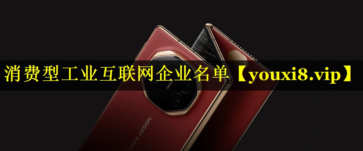 消费型工业互联网企业名单